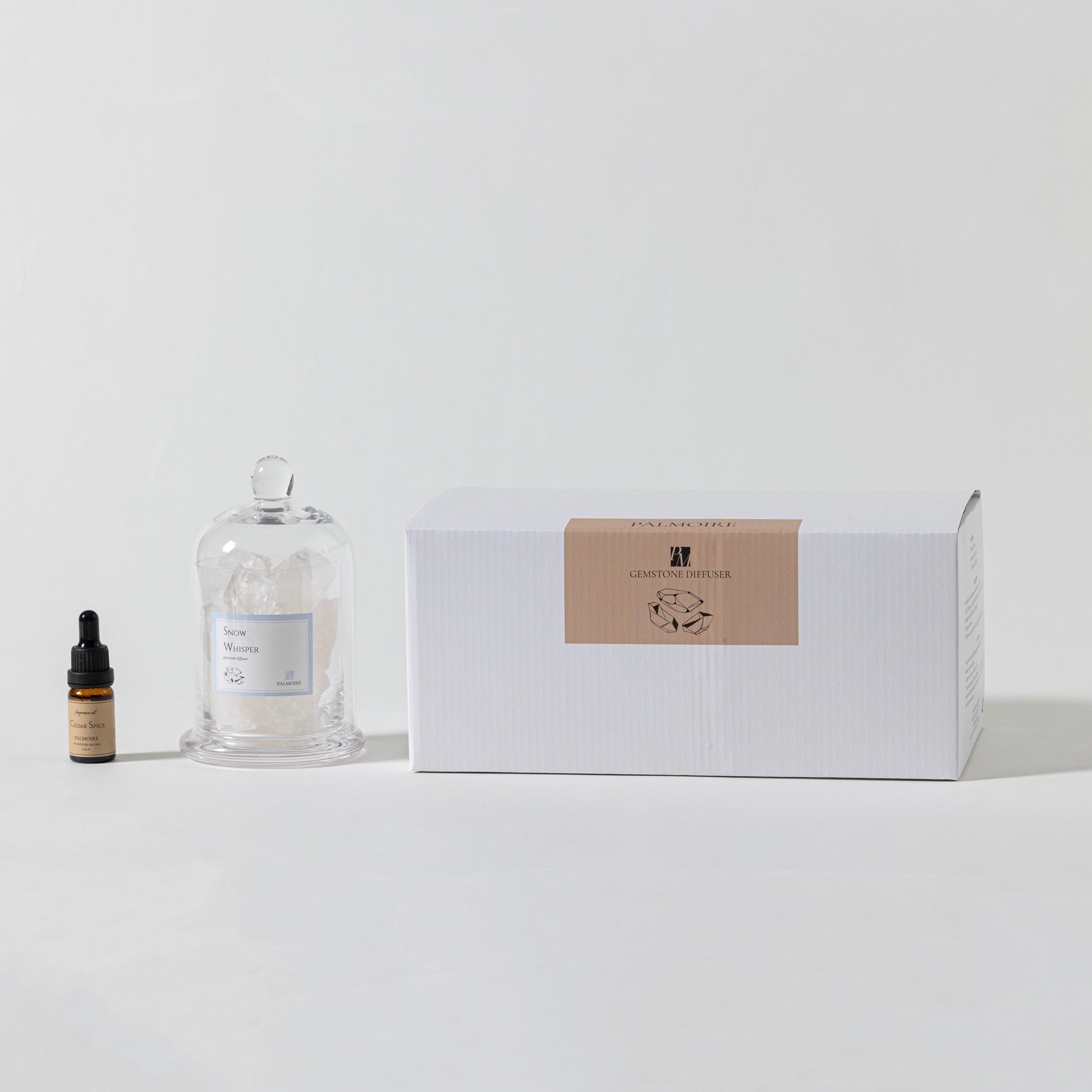 Snow Whisper Gemstone Diffuser-4