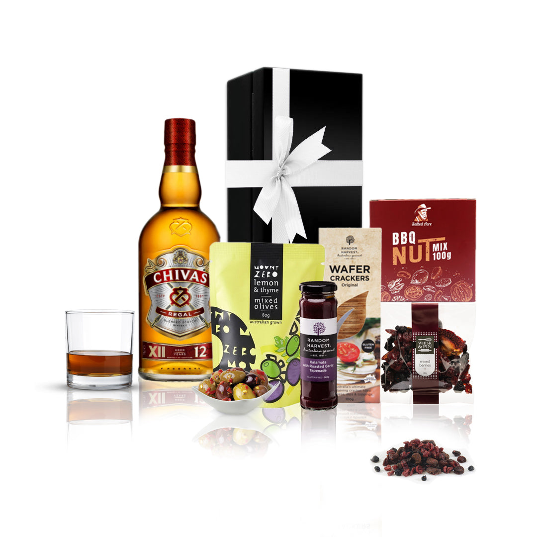 Whisky & Antipasto Gift Hamper-0