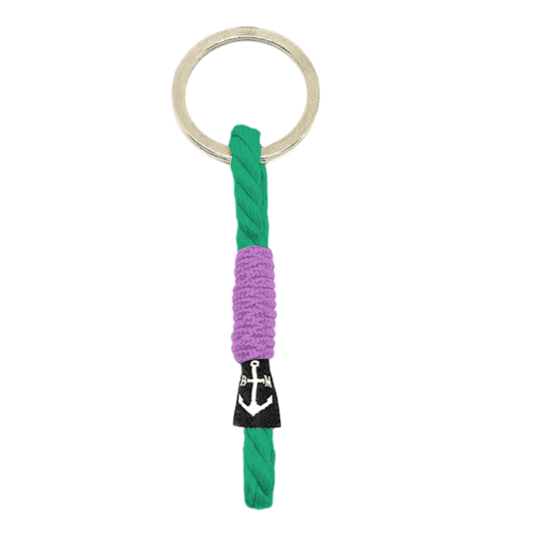 Single Braided Rope Keychain-0