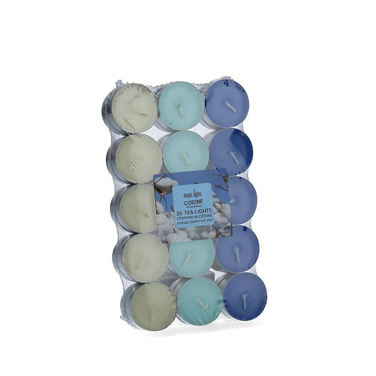 Scented candles Magic Lights Cotton (30 Units)-0