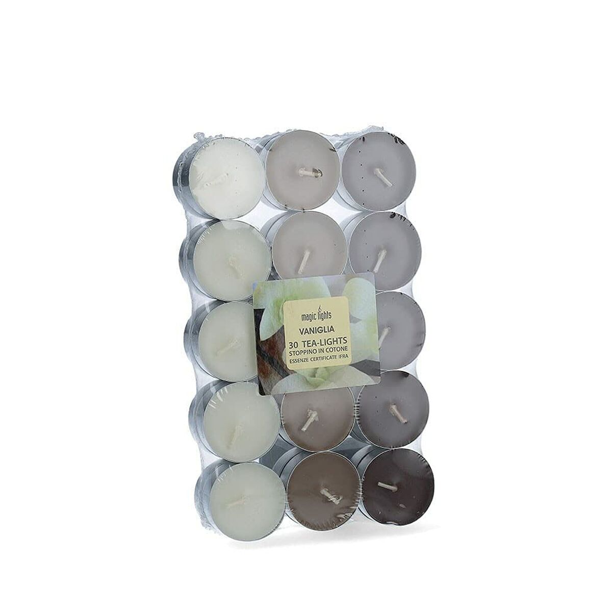 Scented candles Magic Lights Vanilla (30 Units)-0