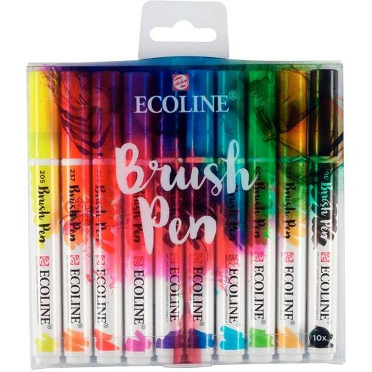Set of Felt Tip Pens Talens Ecoline Brush Pen Multicolour-0