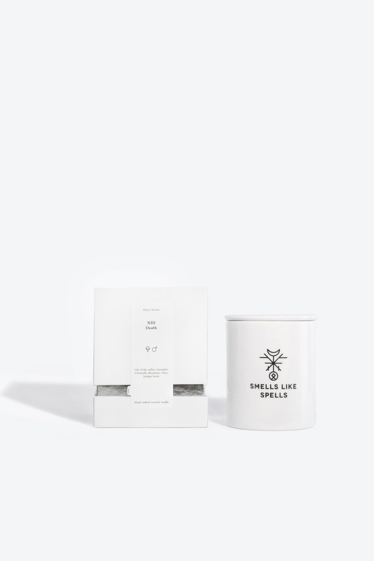 Soy wax scented candle DEATH Smells Like Spells TAROT MAJOR ARCANA