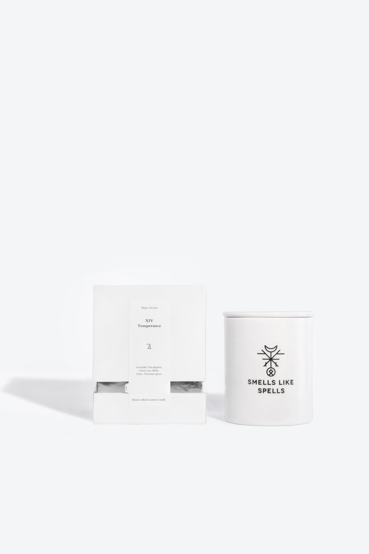 Soy wax scented candle TEMPERANCE Smells Like Spells TAROT MAJOR ARCANA