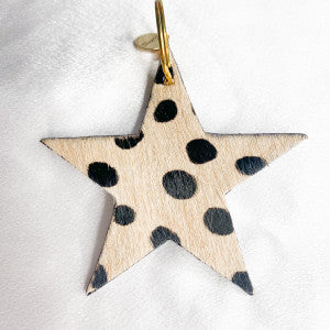 Leopard Star Keychain-0