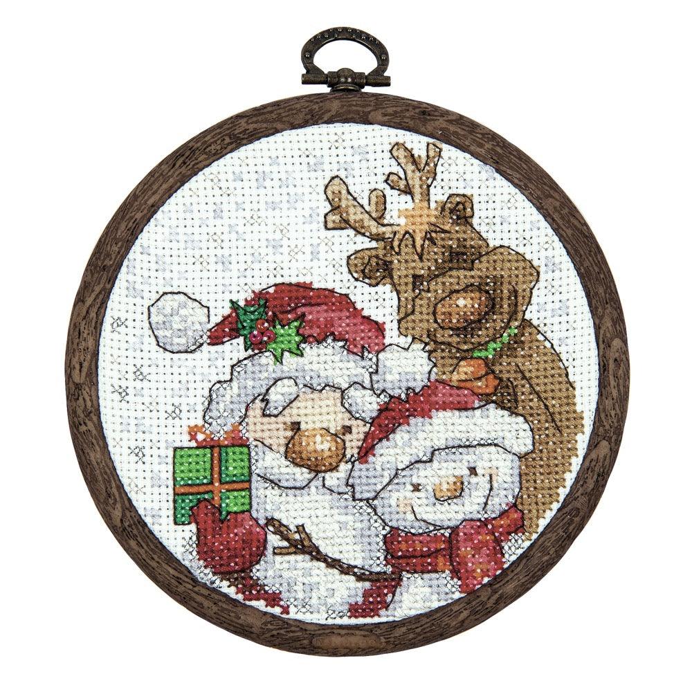 M-504C Counted cross stitch kit series "New Year Stories"-1