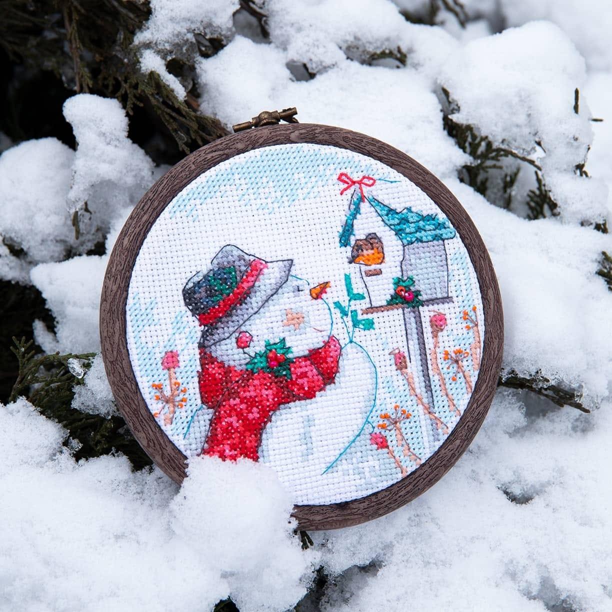 M-505C Counted cross stitch kit series "New Year Stories"-0