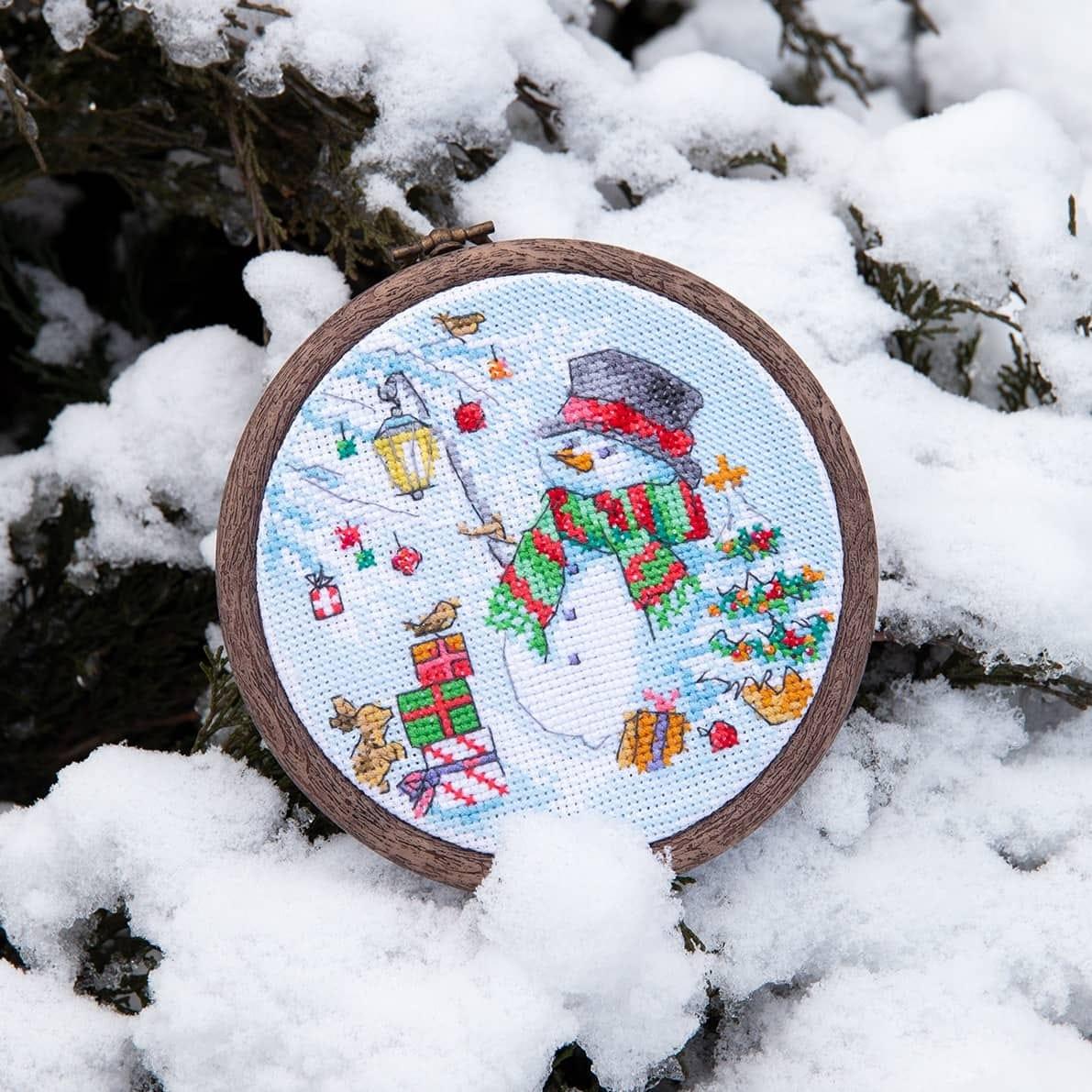 M-506C Counted cross stitch kit series "New Year Stories"-0